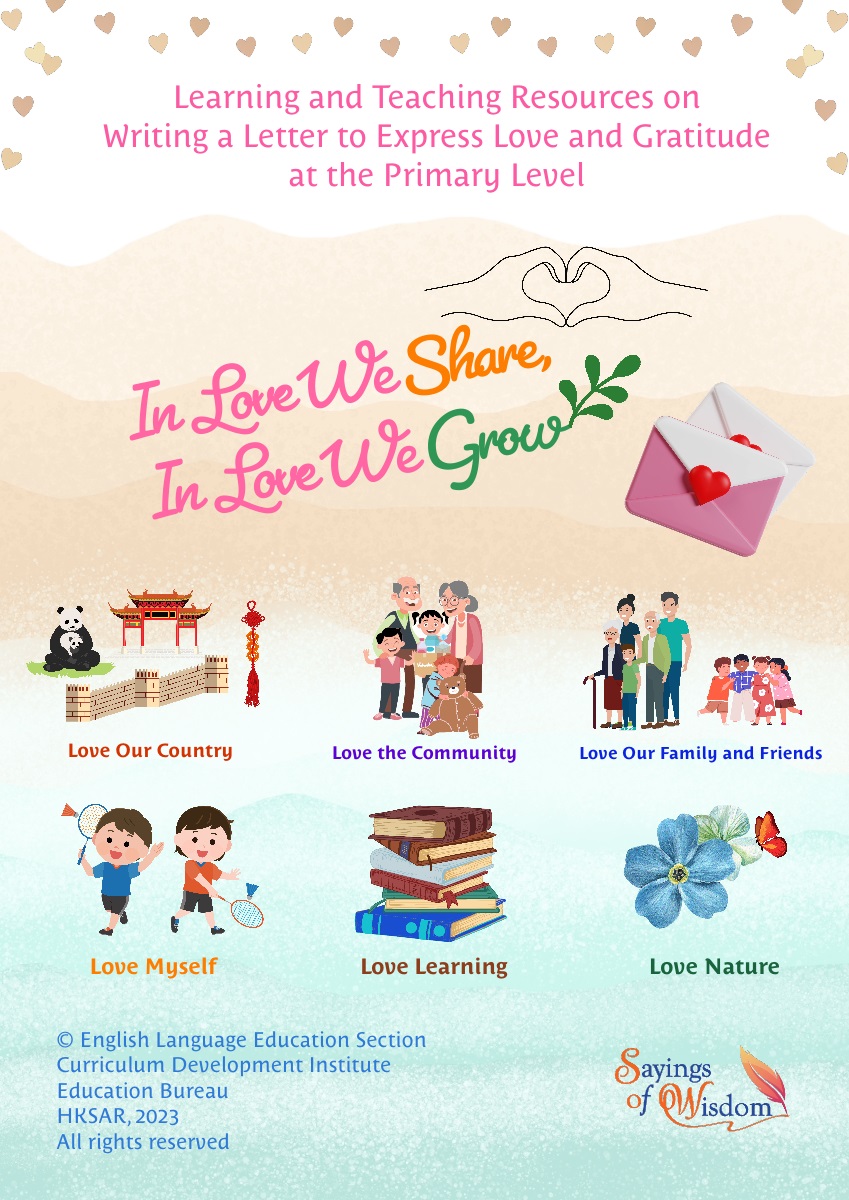  Learning and Teaching Resources on Writing a Letter to Express Love and Gratitude for the “SOW in Love” Letter Writing Competition